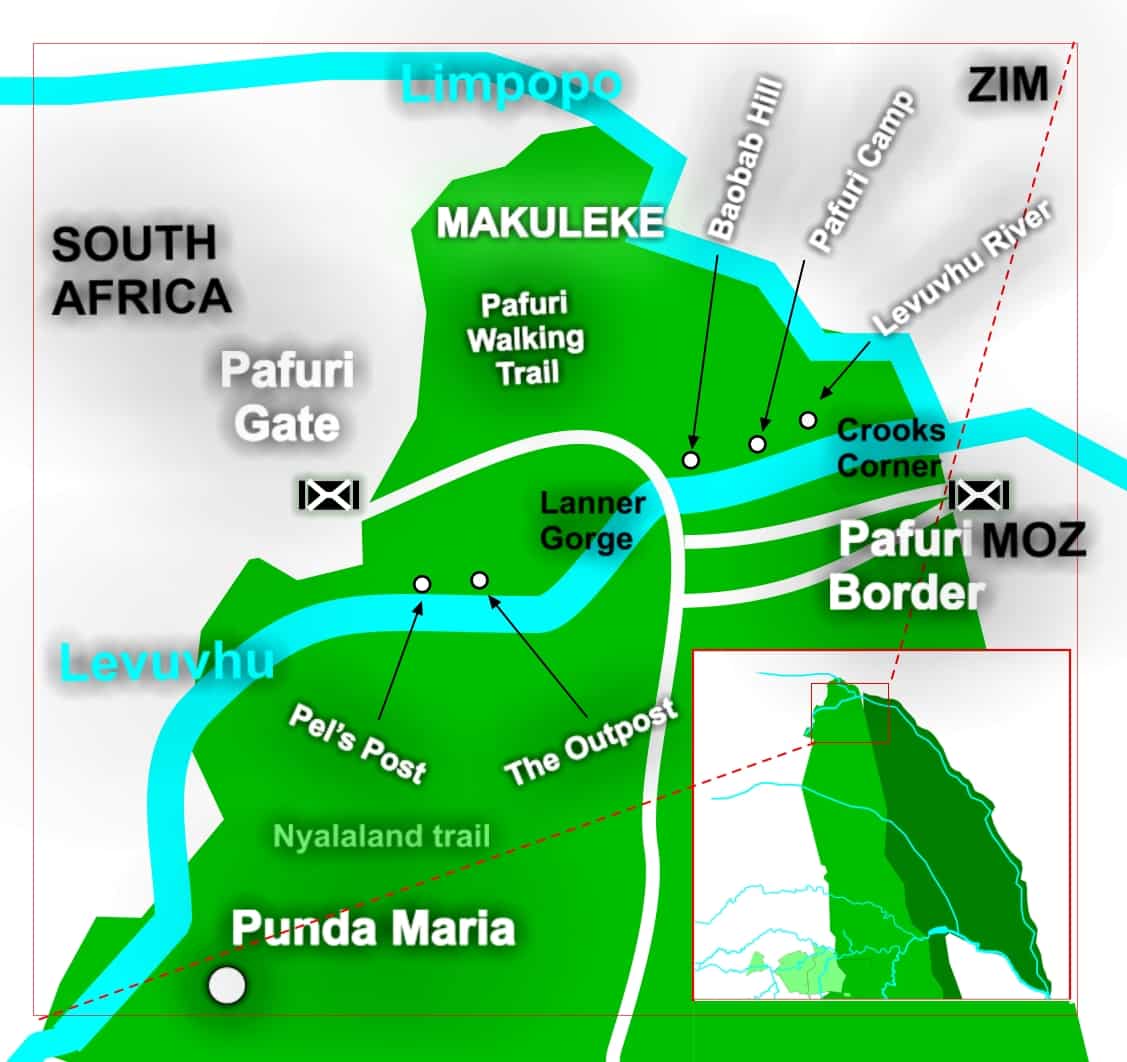 k2c Makulele contractual park map