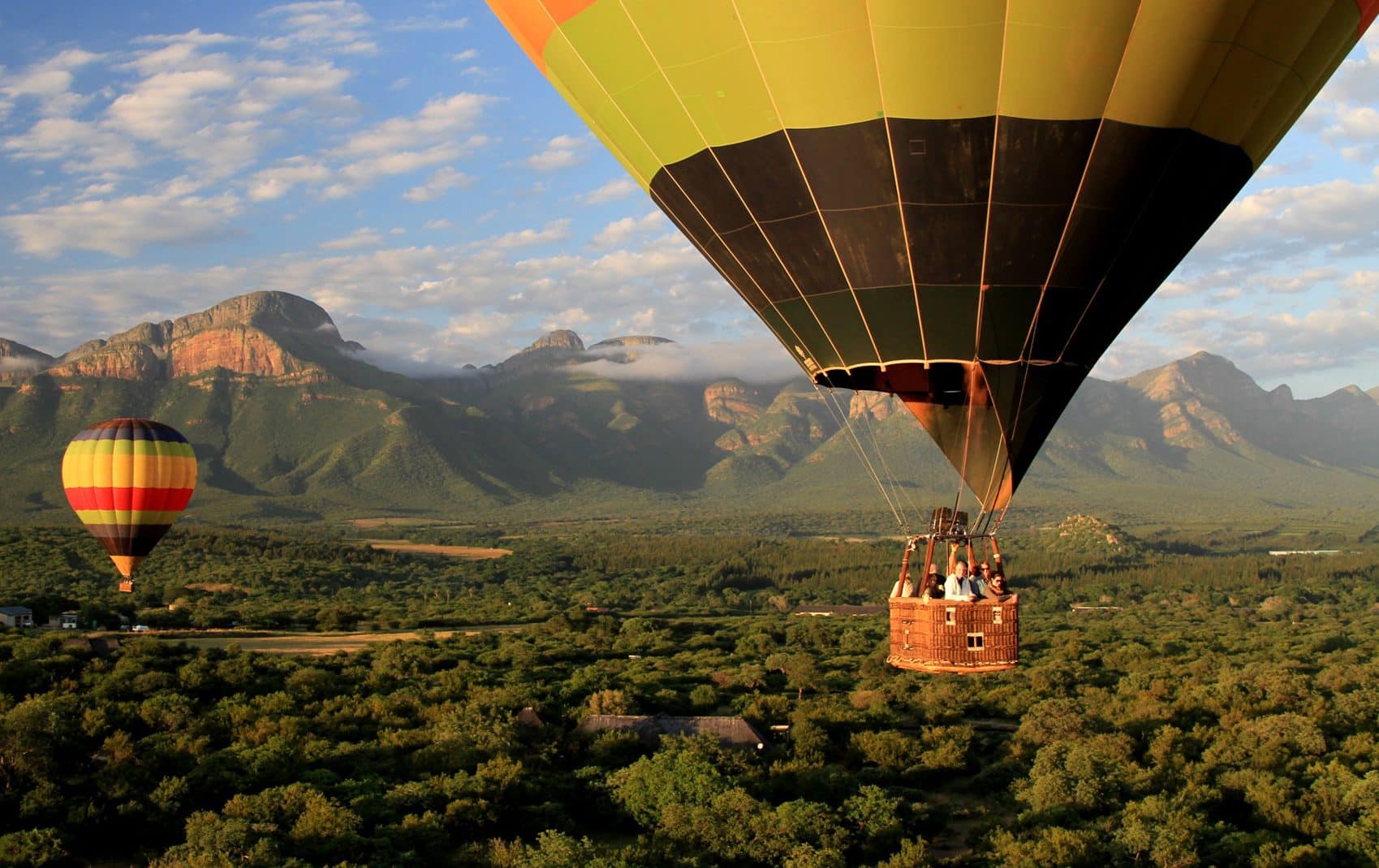 Ballooning the African skies